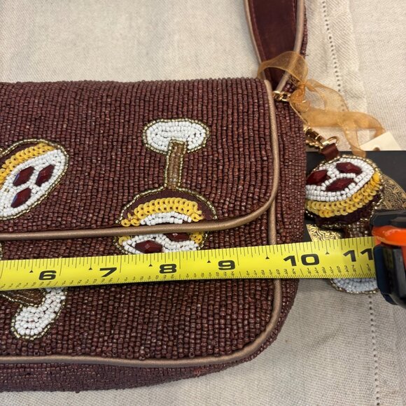 Viral Beaded Espresso Martini Bundle - Shoulder Bag/Beaded Bag/Purse Charm - Picture 13 of 16